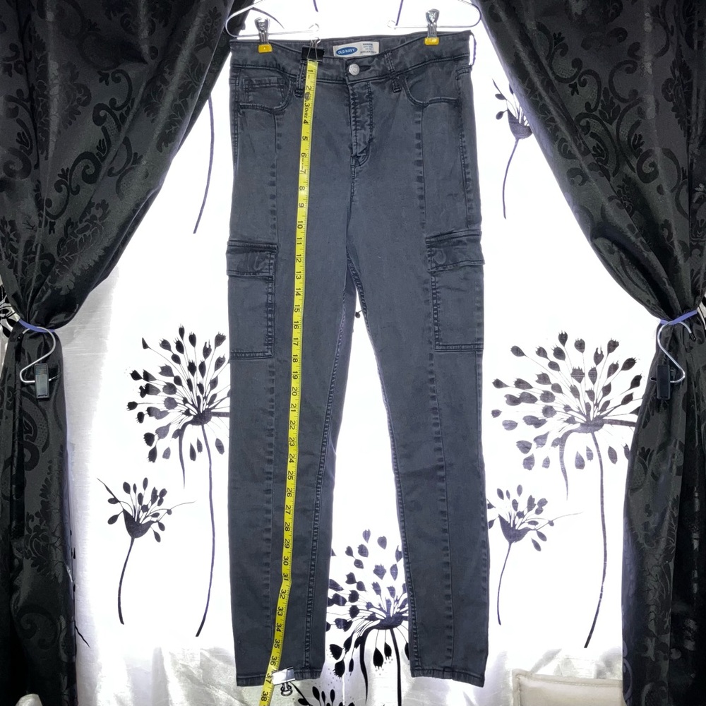 Old Navy Women's Dark Gray Skinny Jeans